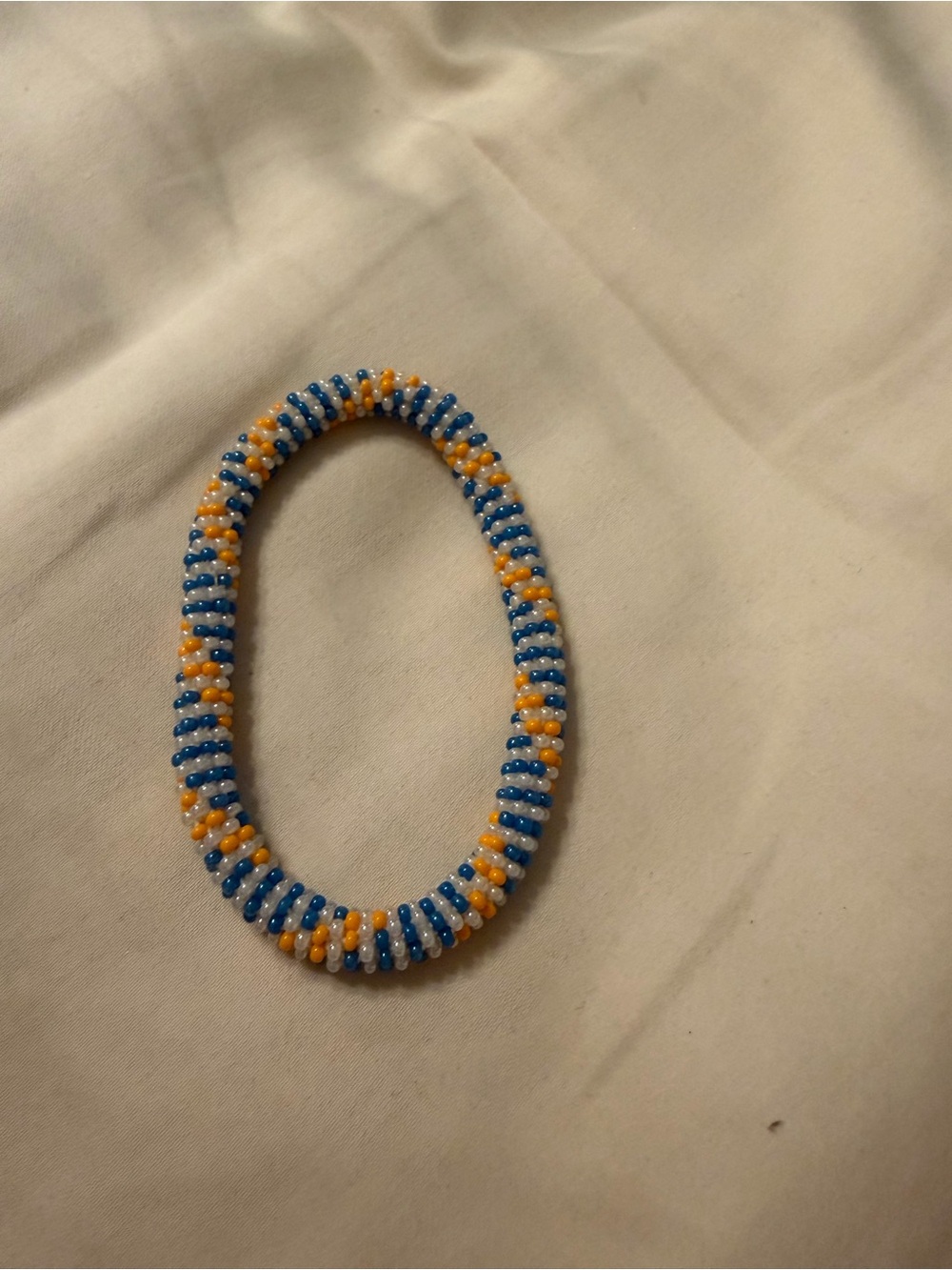 Nepalese Handmade Beaded roll on Bracelet EUC - bundle